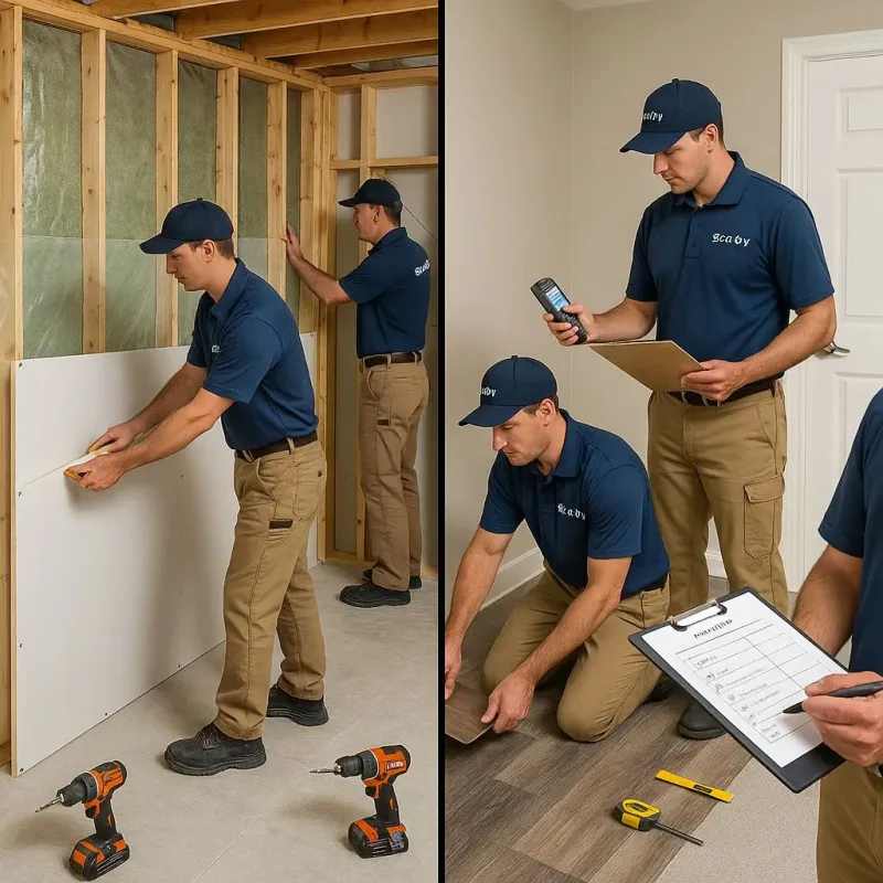 Repairs and Reconstruction process in Ferris, TX