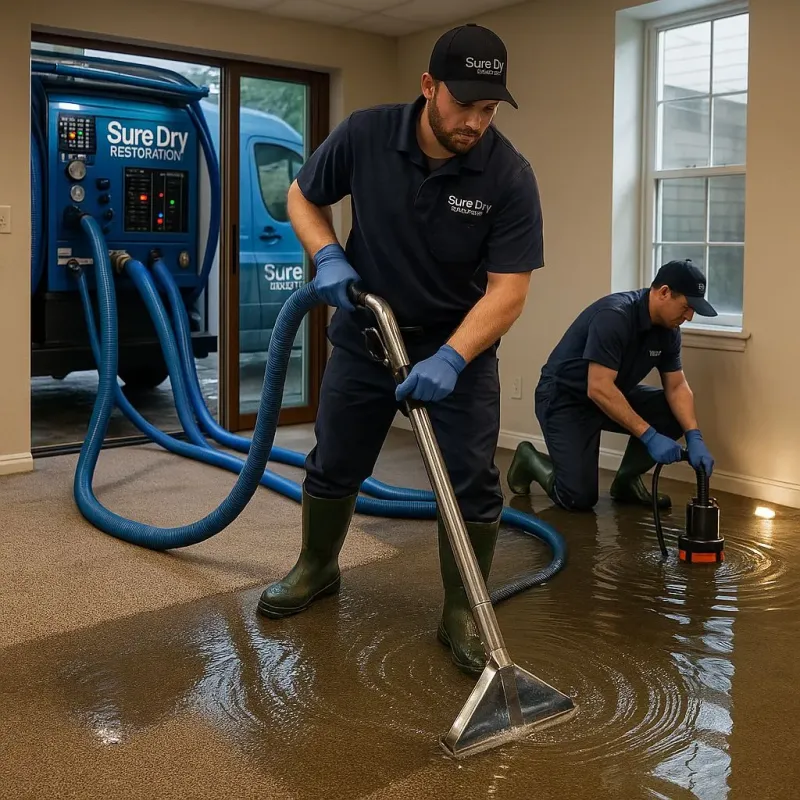 Water Extraction and Removal process in Ferris, TX